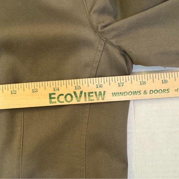 Talbots Petite Fully Lined Trench Coat With Hidden Buttons - Picture 5 of 9